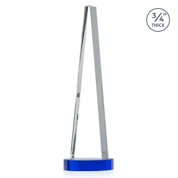 Majestic Tower VividPrint™ Award on Alberton Base -  Blue... from ASI 84592 St Regis Group / St Regis