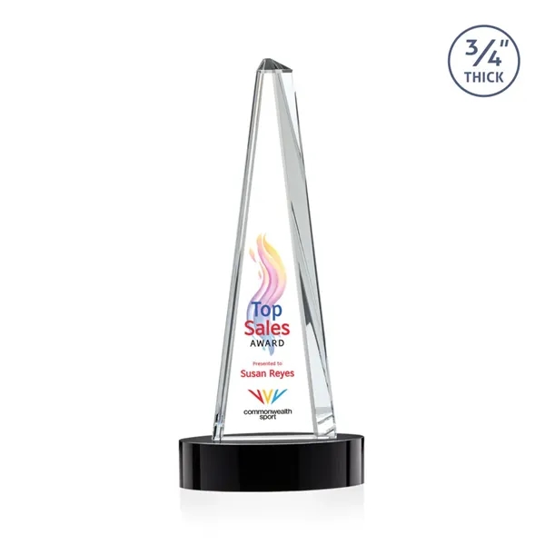 Majestic Tower VividPrint™ Award on Alberton Base -  Black... from ASI 84592 St Regis Group / St Regis