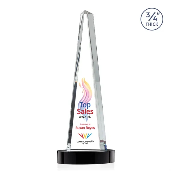 Majestic Tower VividPrint™ Award on Alberton Base -  Black... from ASI 84592 St Regis Group / St Regis