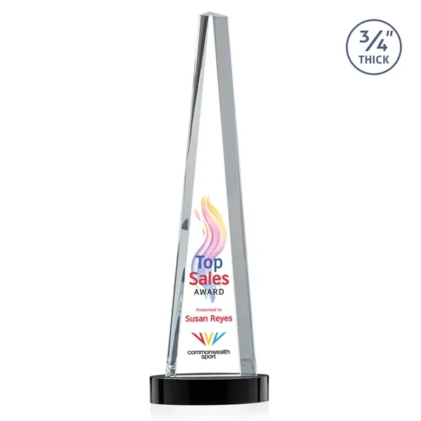 Majestic Tower VividPrint™ Award on Alberton Base -  Black... from ASI 84592 St Regis Group / St Regis