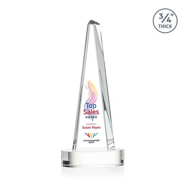 Majestic Tower VividPrint™ Award on Alberton Base - Clear... from ASI 84592 St Regis Group / St Regis