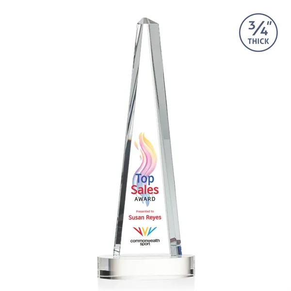 Majestic Tower VividPrint™ Award on Alberton Base - Clear... from ASI 84592 St Regis Group / St Regis