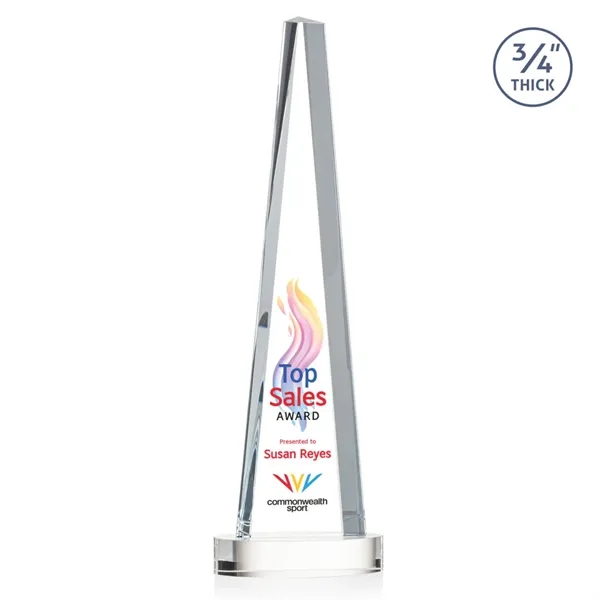 Majestic Tower VividPrint™ Award on Alberton Base - Clear... from ASI 84592 St Regis Group / St Regis