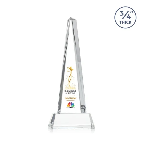 Majestic Tower VividPrint™ Award on Newhaven Base - Clear... from ASI 84592 St Regis Group / St Regis