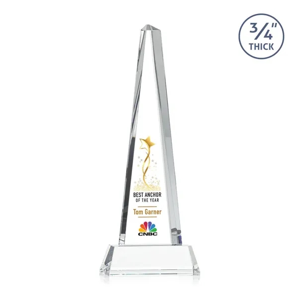 Majestic Tower VividPrint™ Award on Newhaven Base - Clear... from ASI 84592 St Regis Group / St Regis