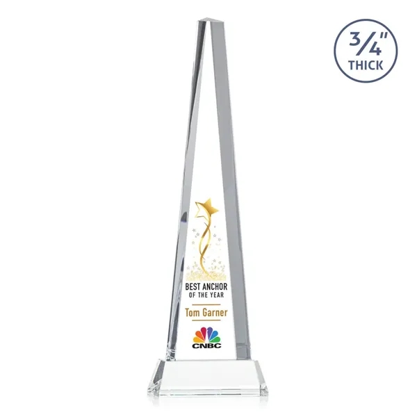 Majestic Tower VividPrint™ Award on Newhaven Base - Clear... from ASI 84592 St Regis Group / St Regis