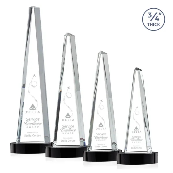 Majestic Tower Award on Alberton Base - Black... from ASI 84592 St Regis Group / St Regis