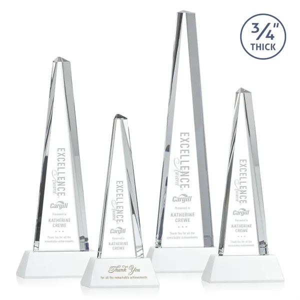 Majestic Tower Award on Newhaven Base - White... from ASI 84592 St Regis Group / St Regis