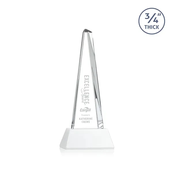 Majestic Tower Award on Newhaven Base - White... from ASI 84592 St Regis Group / St Regis
