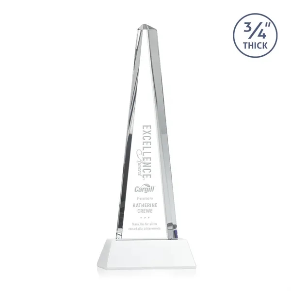 Majestic Tower Award on Newhaven Base - White... from ASI 84592 St Regis Group / St Regis
