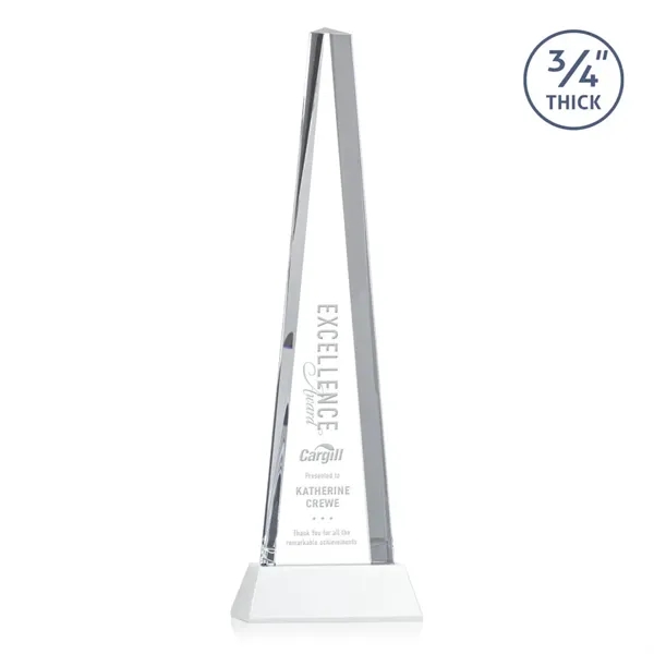 Majestic Tower Award on Newhaven Base - White... from ASI 84592 St Regis Group / St Regis