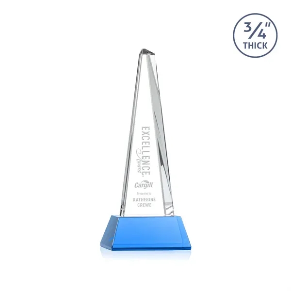 Majestic Tower Award on Newhaven Base - Sky Blue... from ASI 84592 St Regis Group / St Regis