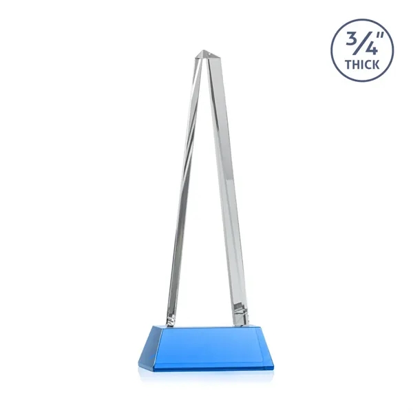 Majestic Tower Award on Newhaven Base - Sky Blue... from ASI 84592 St Regis Group / St Regis