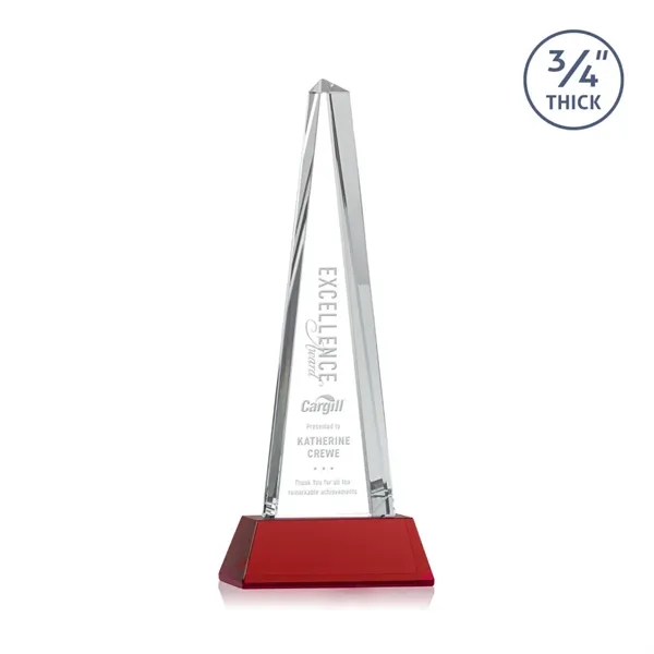Majestic Tower Award on Newhaven Base - Red... from ASI 84592 St Regis Group / St Regis