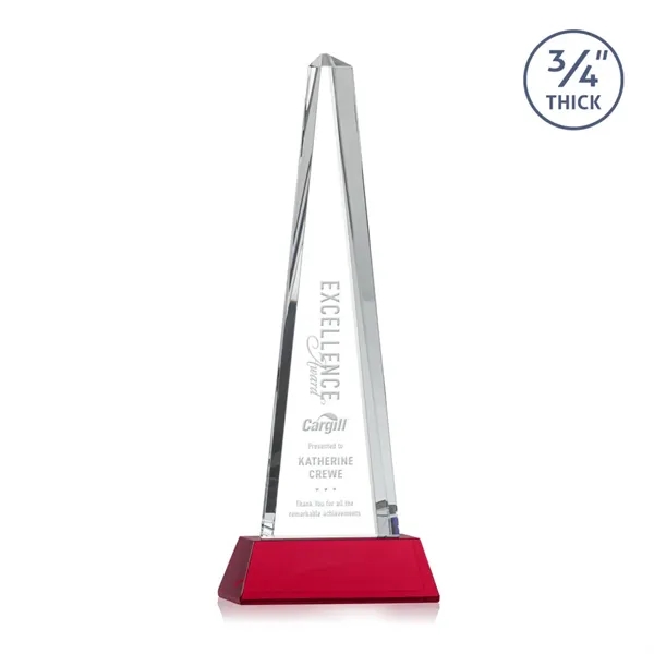 Majestic Tower Award on Newhaven Base - Red... from ASI 84592 St Regis Group / St Regis