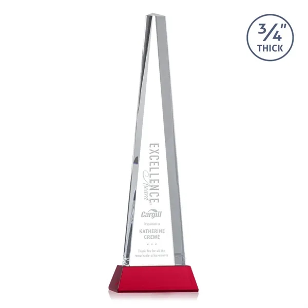 Majestic Tower Award on Newhaven Base - Red... from ASI 84592 St Regis Group / St Regis