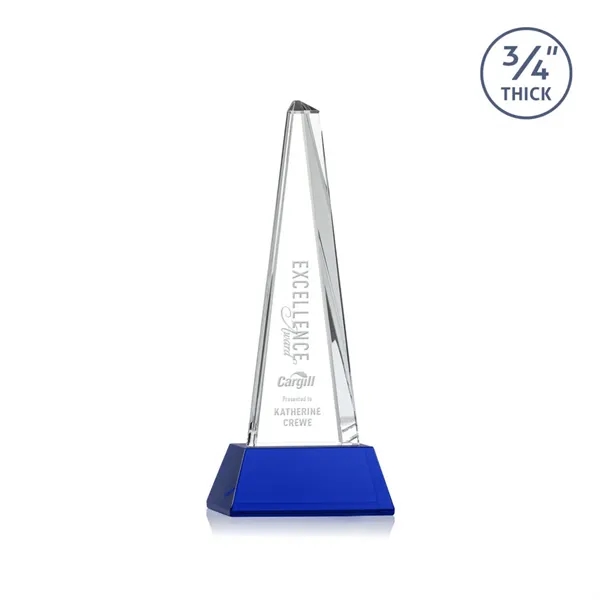 Majestic Tower Award on Newhaven Base - Blue... from ASI 84592 St Regis Group / St Regis