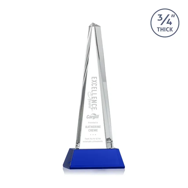 Majestic Tower Award on Newhaven Base - Blue... from ASI 84592 St Regis Group / St Regis