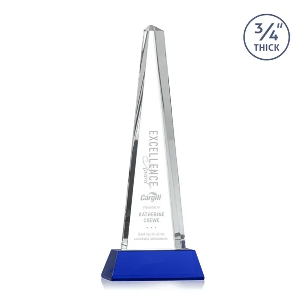 Majestic Tower Award on Newhaven Base - Blue... from ASI 84592 St Regis Group / St Regis