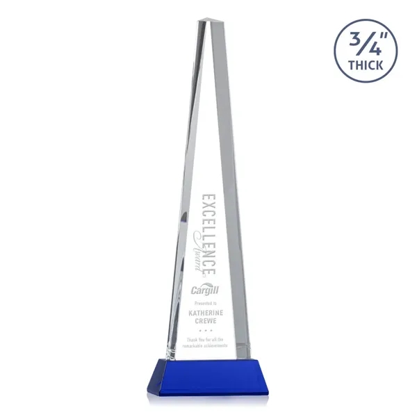 Majestic Tower Award on Newhaven Base - Blue... from ASI 84592 St Regis Group / St Regis