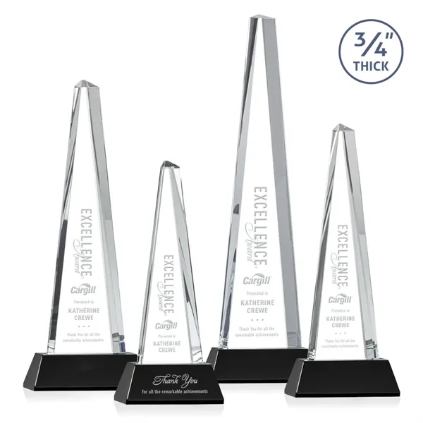 Majestic Tower Award on Newhaven Base - Black... from ASI 84592 St Regis Group / St Regis