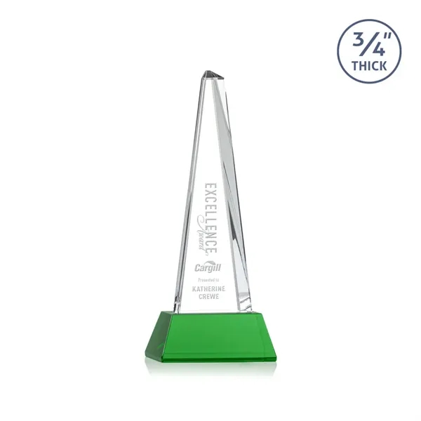 Majestic Tower Award on Newhaven Base - Green... from ASI 84592 St Regis Group / St Regis