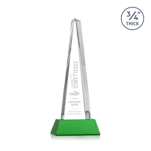 Majestic Tower Award on Newhaven Base - Green... from ASI 84592 St Regis Group / St Regis