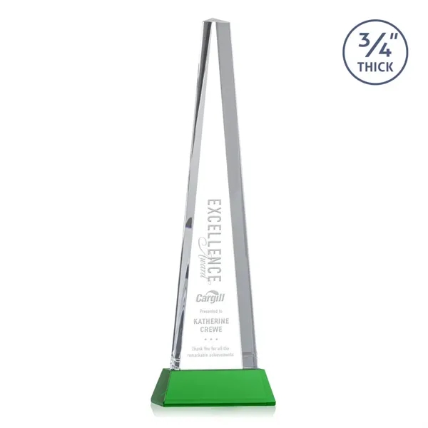 Majestic Tower Award on Newhaven Base - Green... from ASI 84592 St Regis Group / St Regis