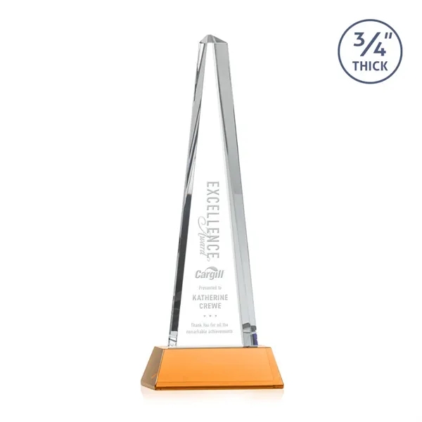 Majestic Tower Award on Newhaven Base - Amber... from ASI 84592 St Regis Group / St Regis