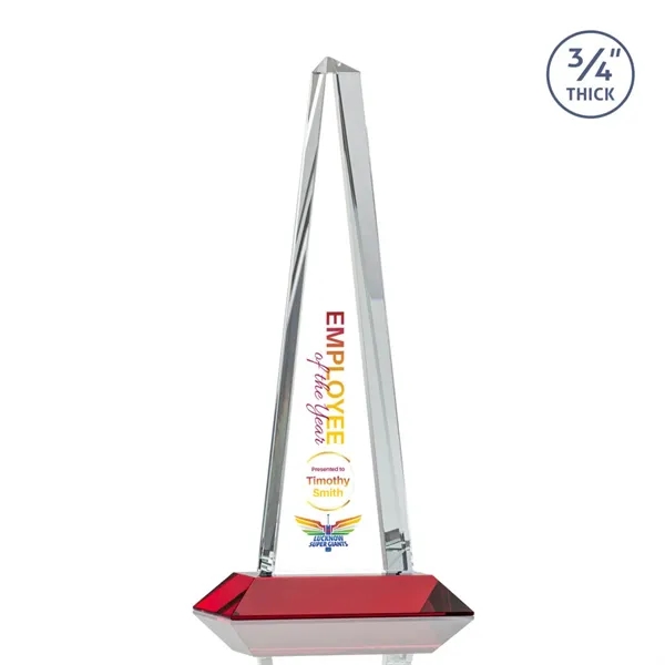 Majestic Tower VividPrint™ Award - Red... from ASI 84592 St Regis Group / St Regis