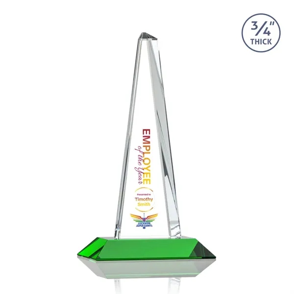 Majestic Tower VividPrint™ Award - Green... from ASI 84592 St Regis Group / St Regis