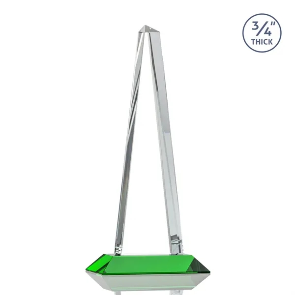 Majestic Tower VividPrint™ Award - Green... from ASI 84592 St Regis Group / St Regis