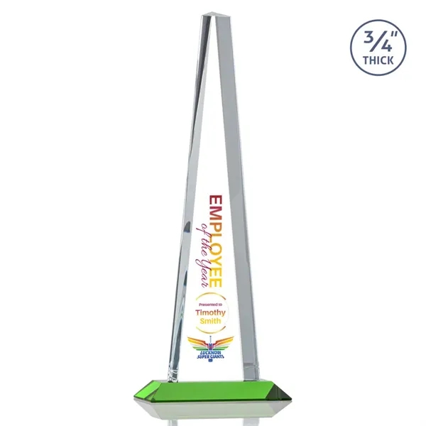 Majestic Tower VividPrint™ Award - Green... from ASI 84592 St Regis Group / St Regis