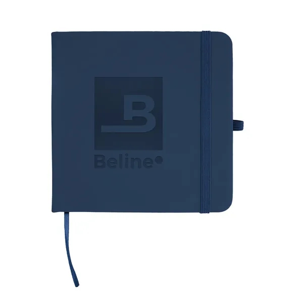 Journal with recycled PU cover, 80 lined pages, bookmark, strap closure... from ASI 61125 Hit Promotional Products / Hit®