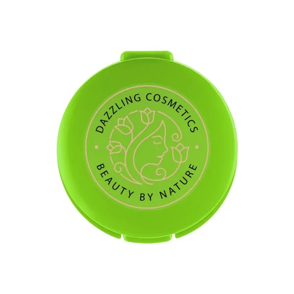 Vanilla flavored lip moisturizer in a round rABS case.... from ASI 61125 Hit Promotional Products / Hit®