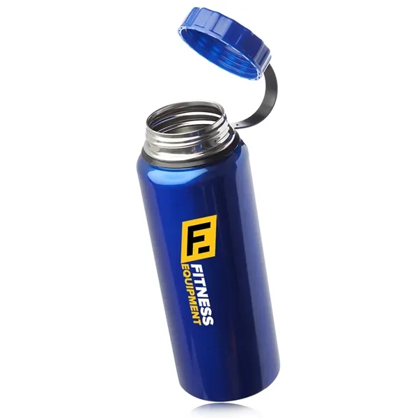 Stainless steel 34 oz. sports bottle with plastic lid.... from ASI 39552 BEL Promo