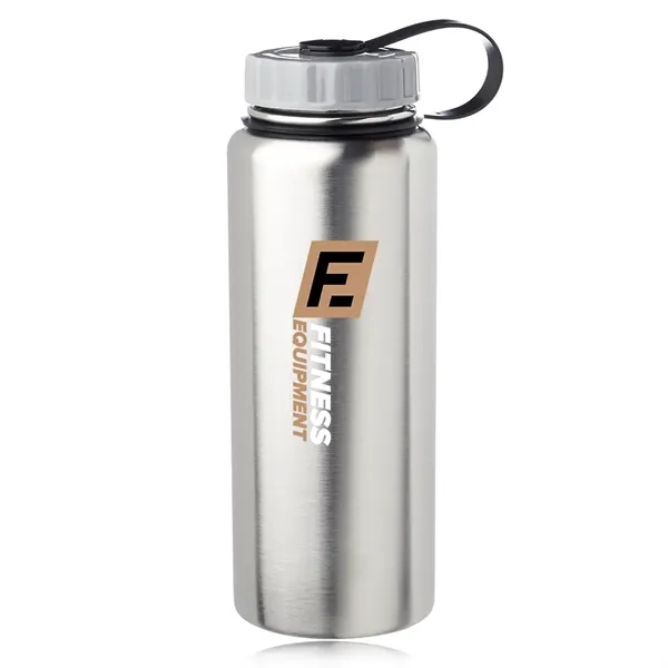 Stainless steel 34 oz. sports bottle with plastic lid.... from ASI 39552 BEL Promo