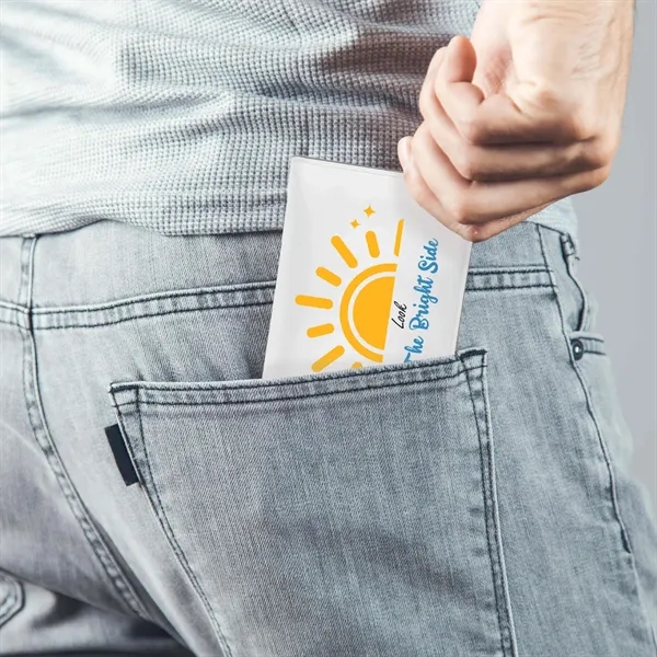 Vinyl fold over First Aid Wallet includes bandages, hand sanitizer, and... from ASI 54040 Fey Promo