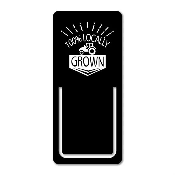 2.25" x 1.125" small rectangle bookmark available in .020" 4CP white... from ASI 53430 Executive Line / Executive Line®