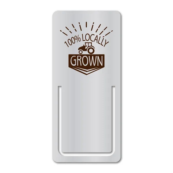 2.25" x 1.125" small rectangle bookmark available in .020" 4CP white... from ASI 53430 Executive Line / Executive Line®