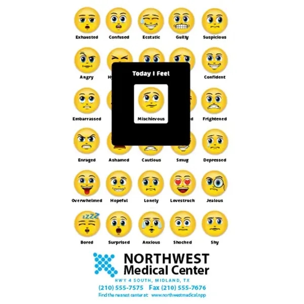 MOOD METERS® Mood Magnet... from ASI 40480 Koozie Group