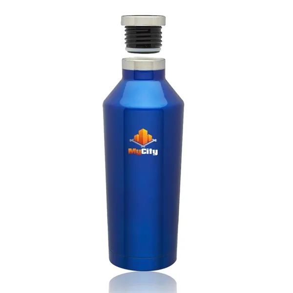 17 oz. stainless steel water bottle with double wall vacuum insulation... from ASI 39552 BEL Promo