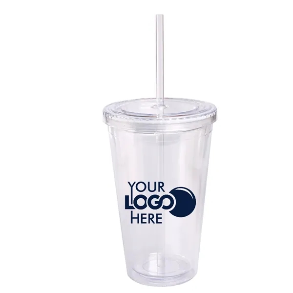 16 oz. Double Wall Tumbler... from ASI 89971 Stuff A Mug
