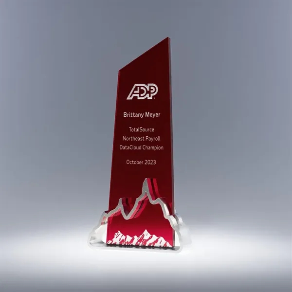 Every achievement is a journey, and this award honors the peaks... from ASI 62985 J. Charles