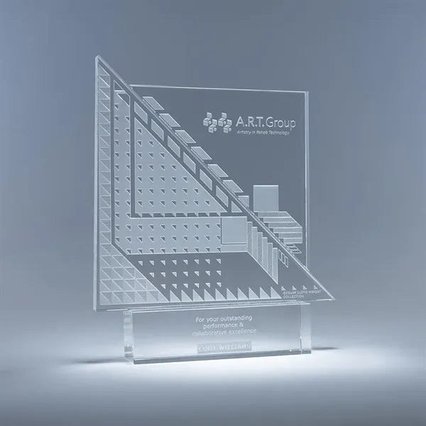 This beautiful award has been adapted from the Imperial Arrow Rug... from ASI 62985 J. Charles