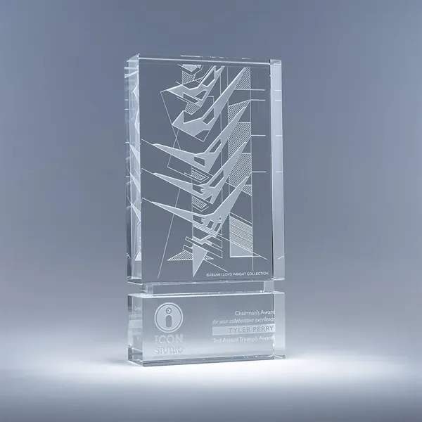 This beautiful award has been adapted from a Frank Lloyd Wright... from ASI 62985 J. Charles