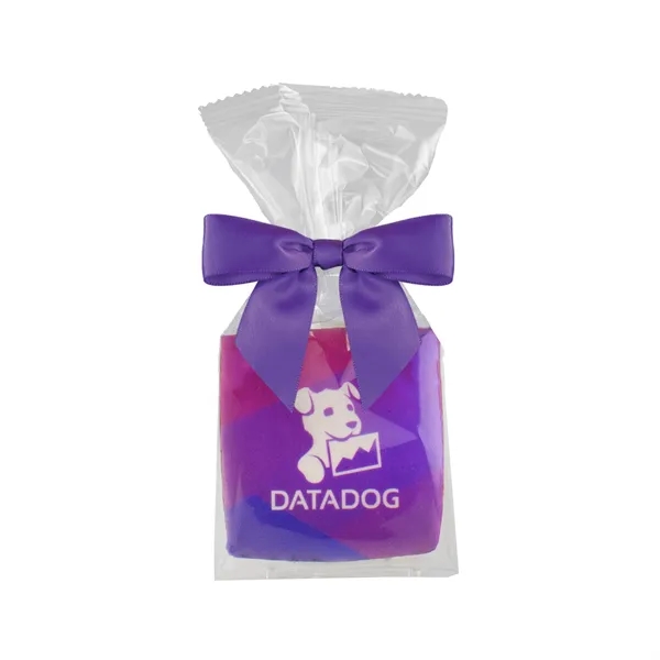 Shortbread cookies with a full-color edible imprint directly on the icing.... from ASI 71685 Midnite Snax®