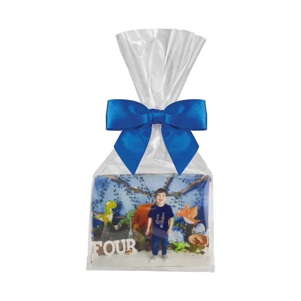 Shortbread cookies with a full-color edible imprint directly on the icing.... from ASI 71685 Midnite Snax®