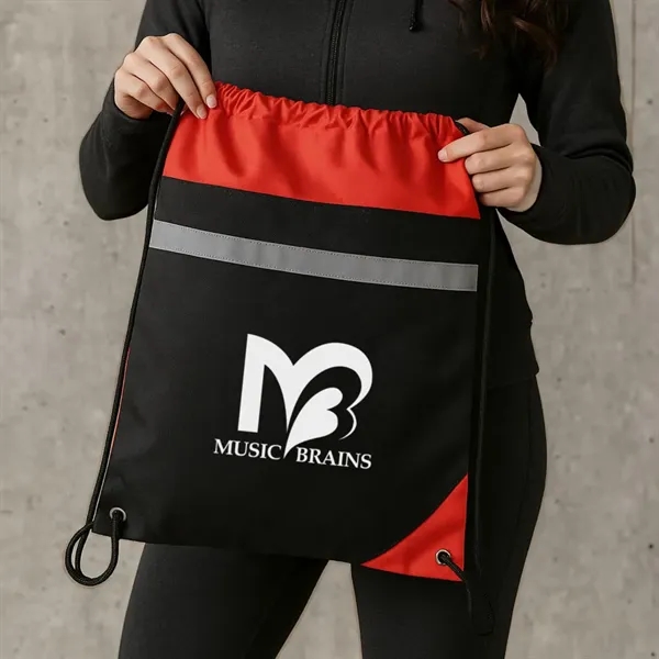 Non-woven, polypropylene, polyester cinch bag.... from ASI 84592 St Regis Group