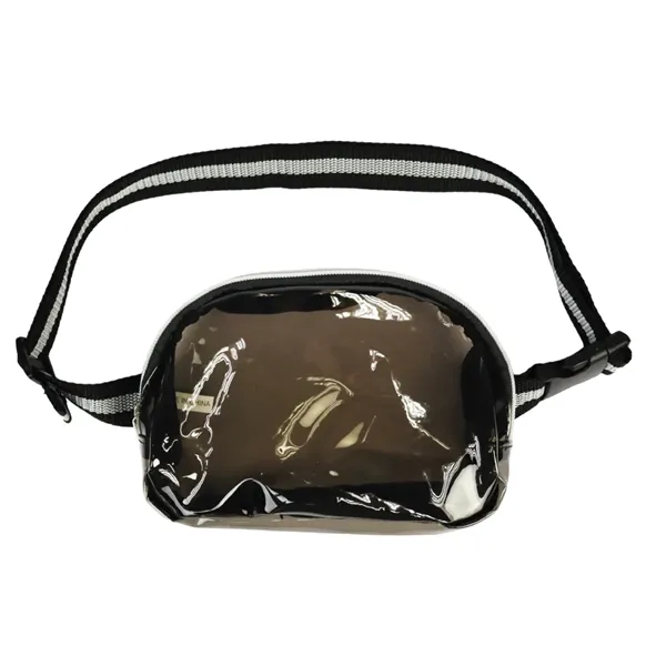 Clear stadium friendly TPU fanny pack with an adjustable poly-web waist... from ASI 57655 STOPNGO Line